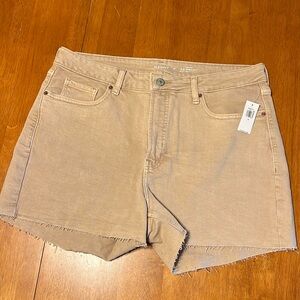 Old Navy High Rise OG Straight Secret Smooth Pocket Shorts Size 14